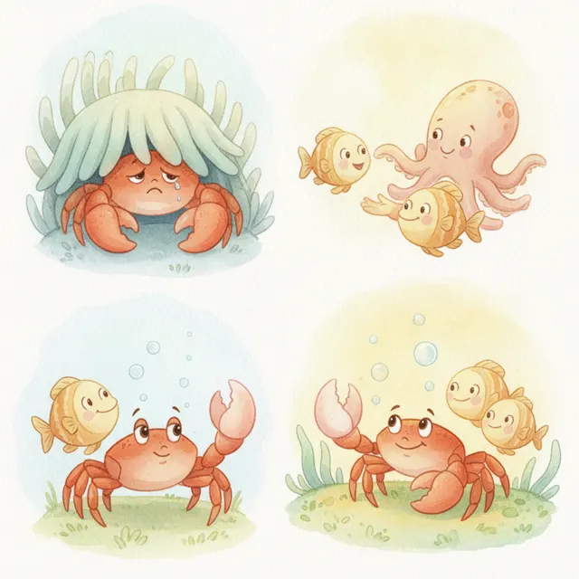 A Brand New Claw story for kids illustration