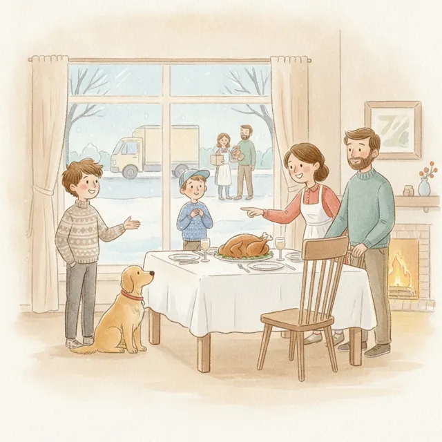 A Seat for the New Kid story for kids illustration