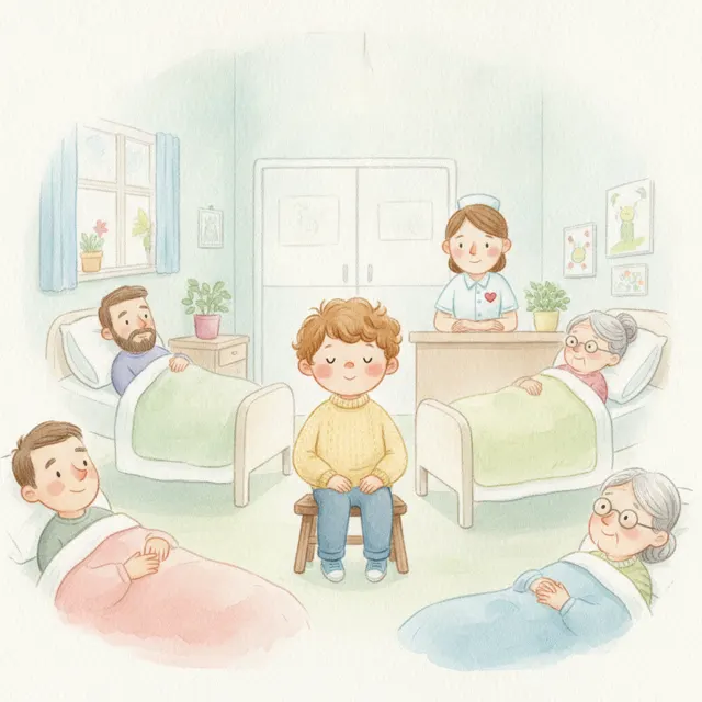 A Song for Mrs. Finch story for kids illustration
