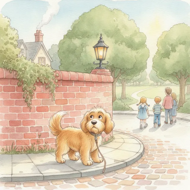 Biscuit Finds His Way Home story for kids illustration