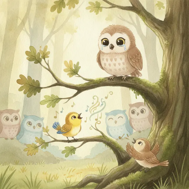Bo's Own Sound story for kids illustration