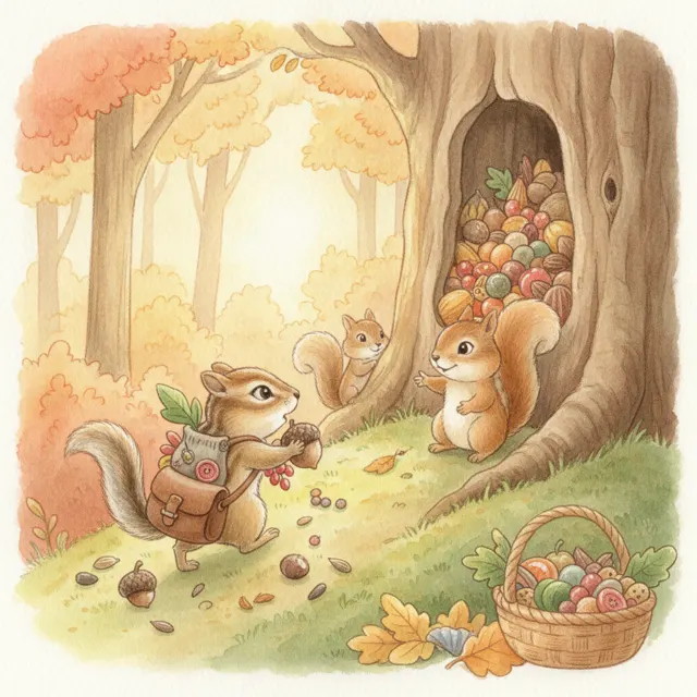 Chip's Big Help story for kids illustration