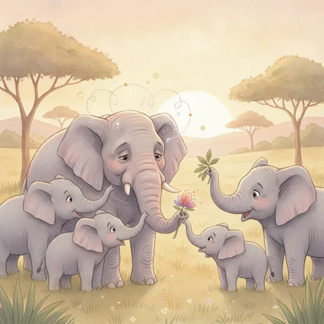 Ellie Remembers Everything story for kids illustration