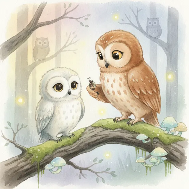 Feather's New Home story for kids illustration