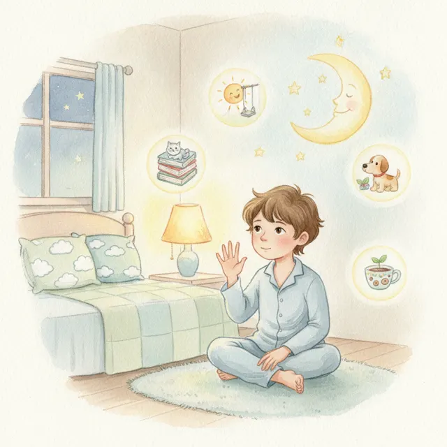 Five Good Things story for kids illustration