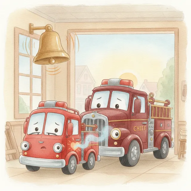 Flash's First Alarm story for kids illustration
