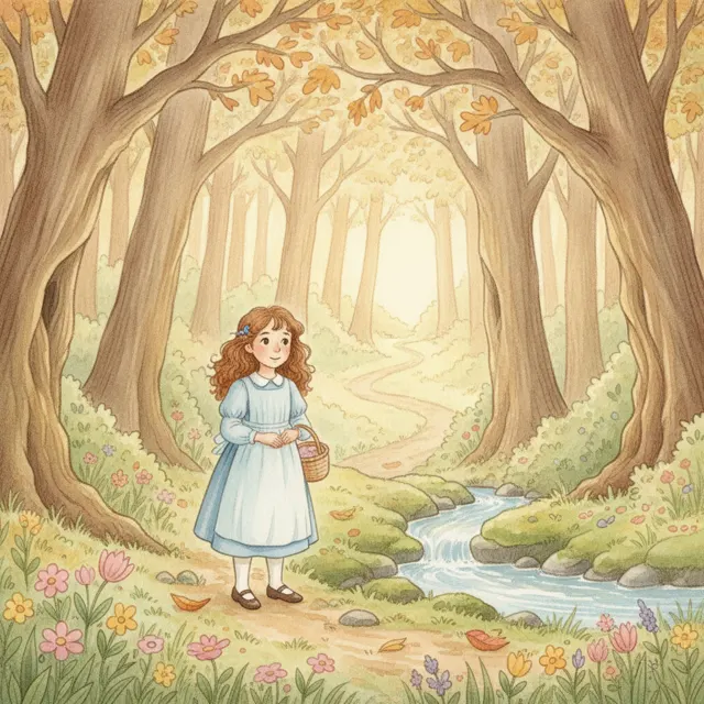 Gilda and the Honey Pie story for kids illustration