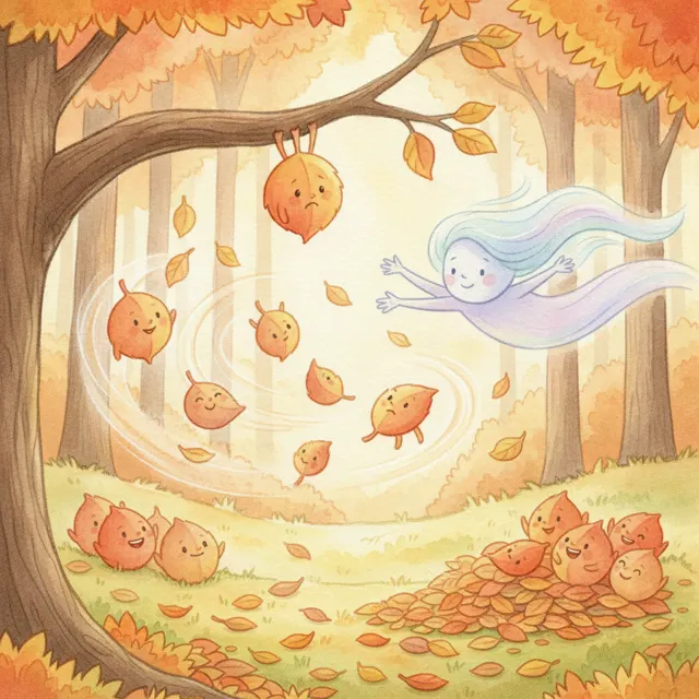 Lena Learns to Let Go story for kids illustration