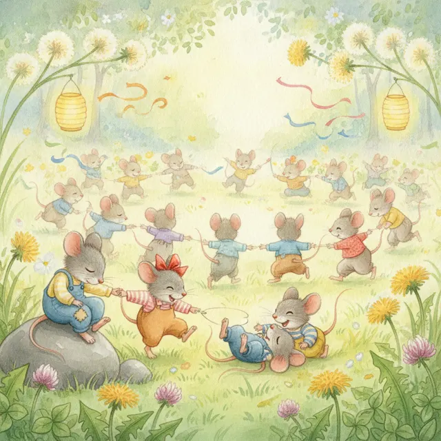 Max Learns to Dance story for kids illustration