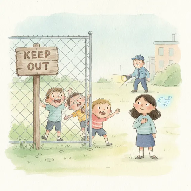 Maya's Own Choice story for kids illustration