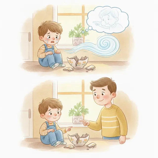 Milo's Honest Mistake story for kids illustration