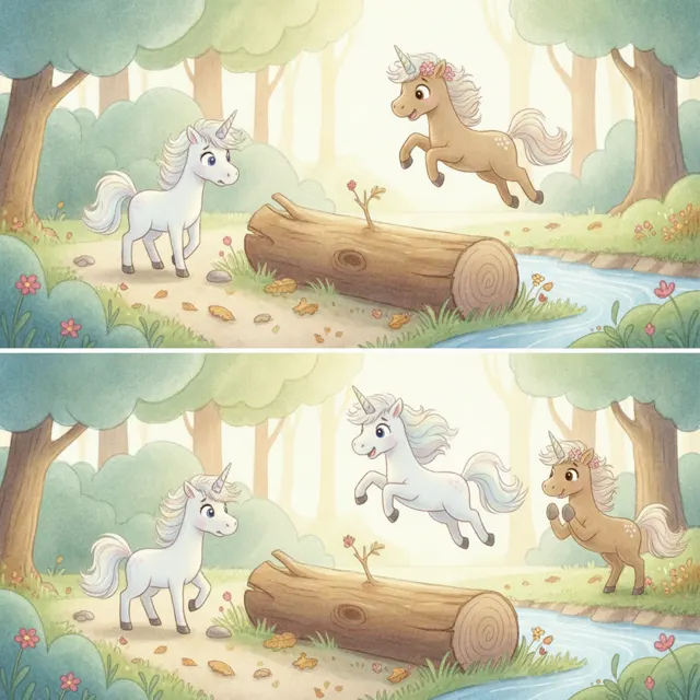 Milo's Very First Jump story for kids illustration