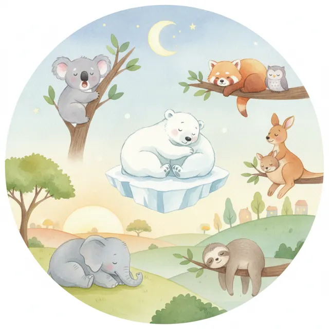 Night Night, Little Ones story for kids illustration