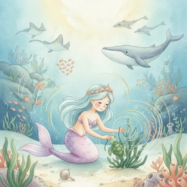 One Kind Tail story for kids illustration