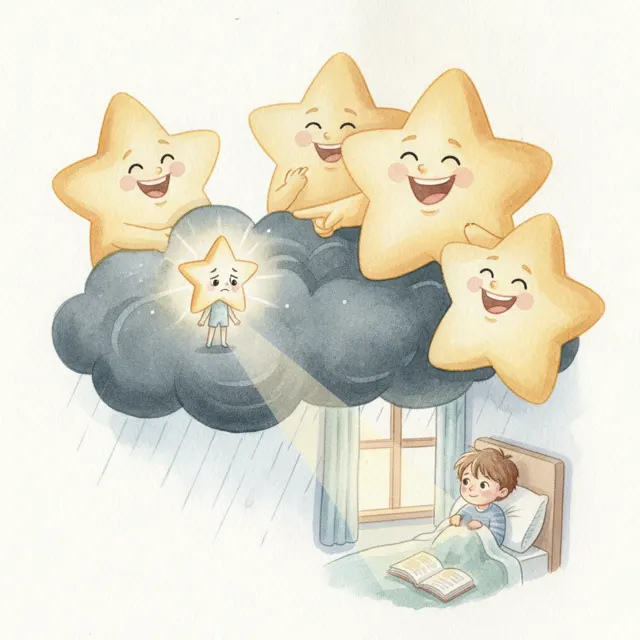 One Small Light story for kids illustration