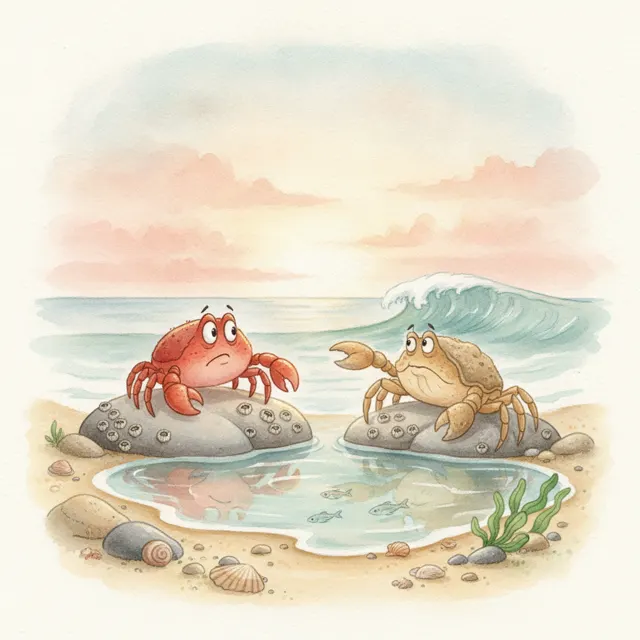 Pip Waits for the Tide story for kids illustration
