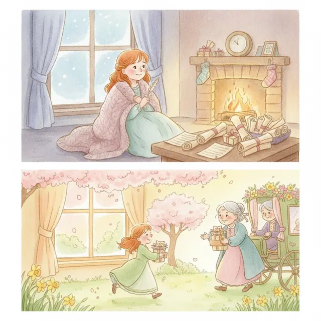 Princess Ada's Long Wait story for kids illustration