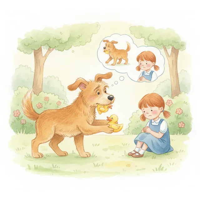 Rocky Returns the Toy story for kids illustration