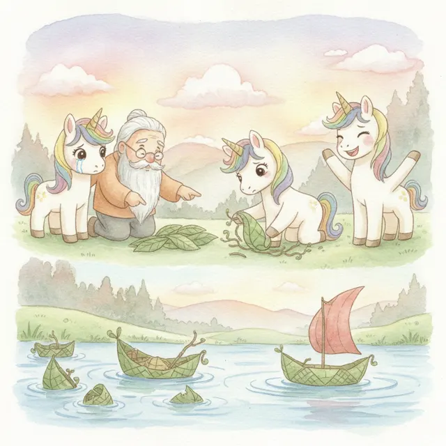 Ruby Tries One More Time story for kids illustration
