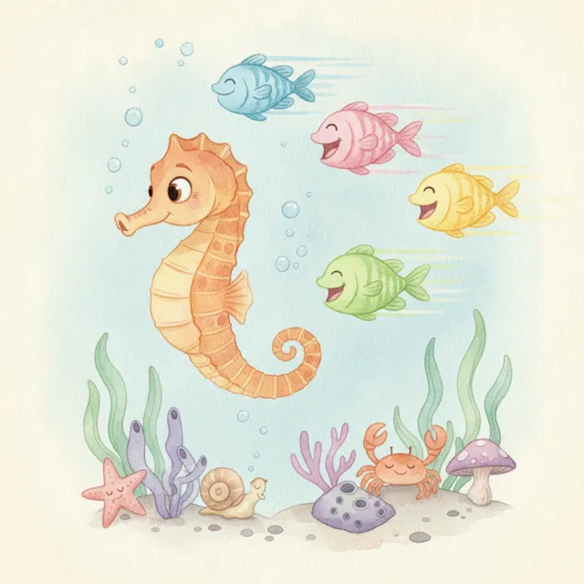 Sammy's Slow and Steady Day story for kids illustration