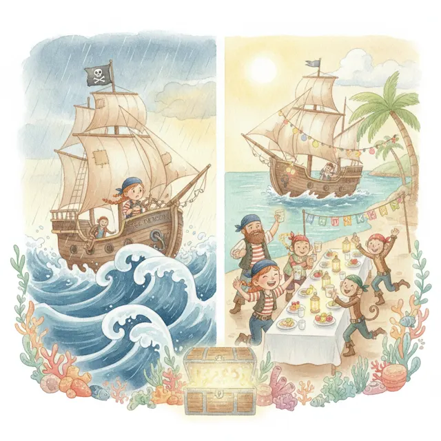 Thank You, Dear Sea story for kids illustration