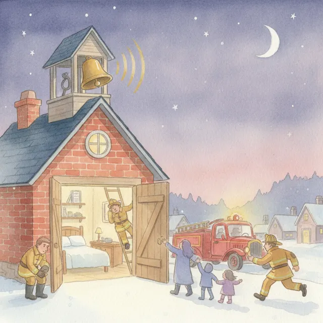 The Bell That Rang at Midnight story for kids illustration