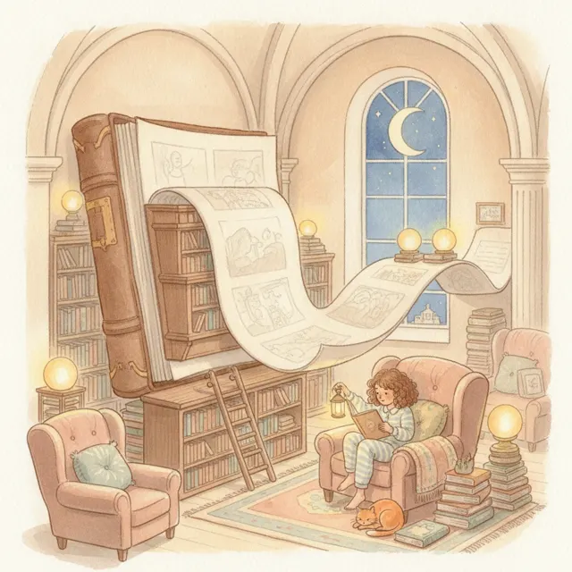The Big Book, Page by Page story for kids illustration