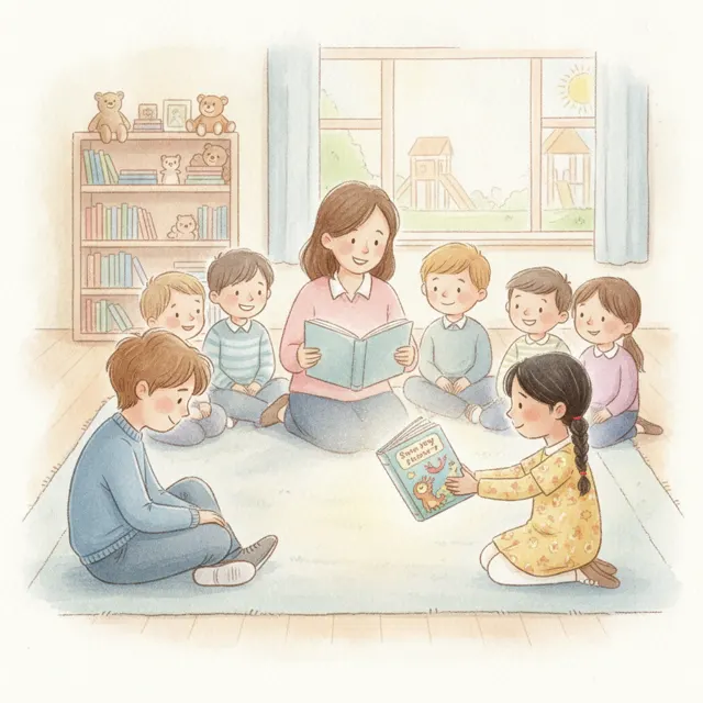 The Book for the New Boy story for kids illustration