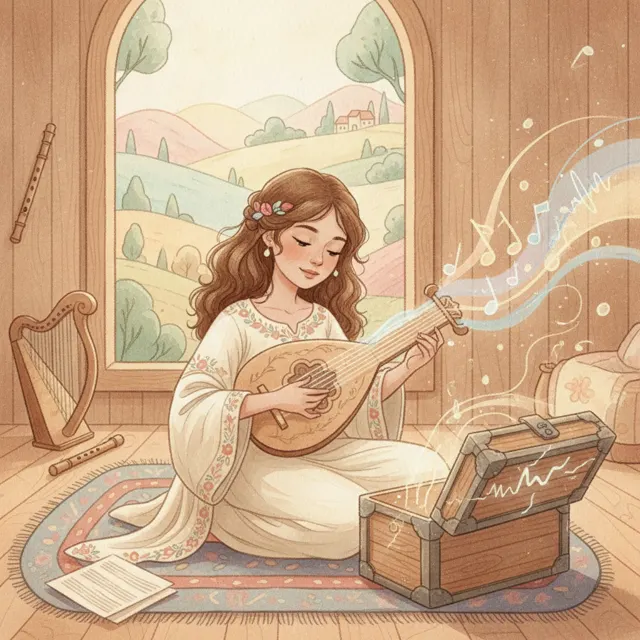 The Box of Sounds story for kids illustration
