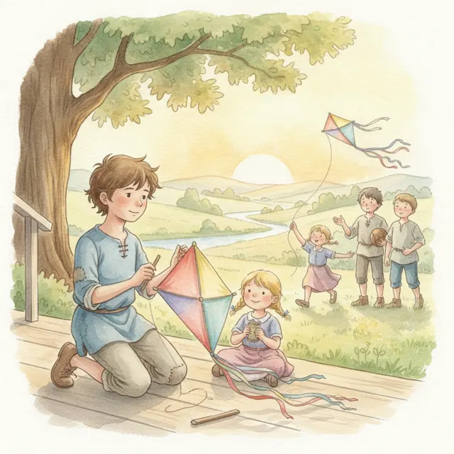 The Boy Who Kept His Word story for kids illustration