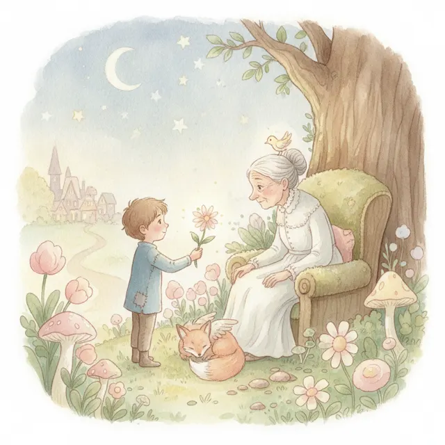 The Boy Who Kept Promises story for kids illustration