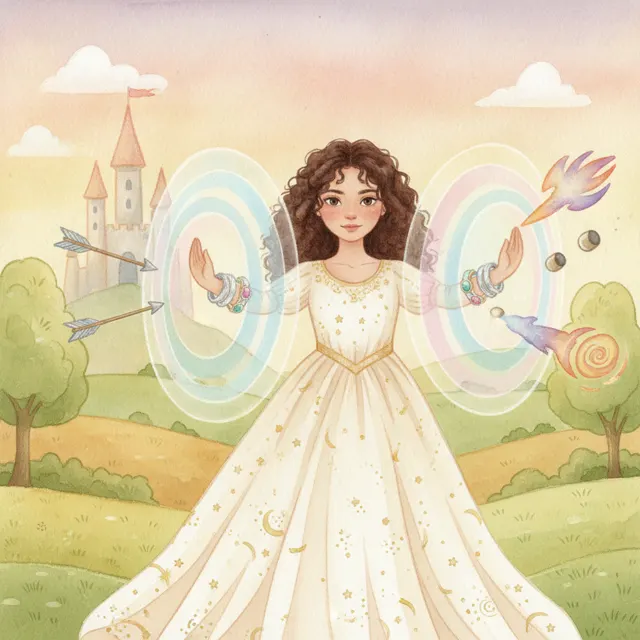The Bracelets of Protection story for kids illustration