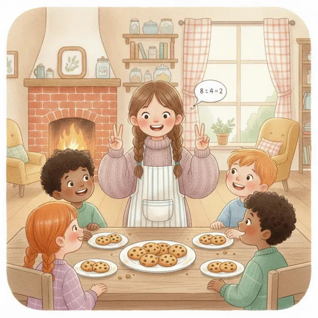 The Cookie That Had to Be Shared story for kids illustration