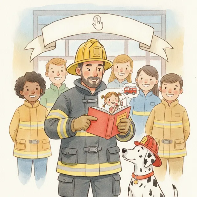 The Day Mia Called for Help story for kids illustration