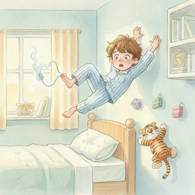 The Day the Powers Disappeared story for kids illustration
