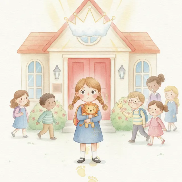 The First Day Brave story for kids illustration