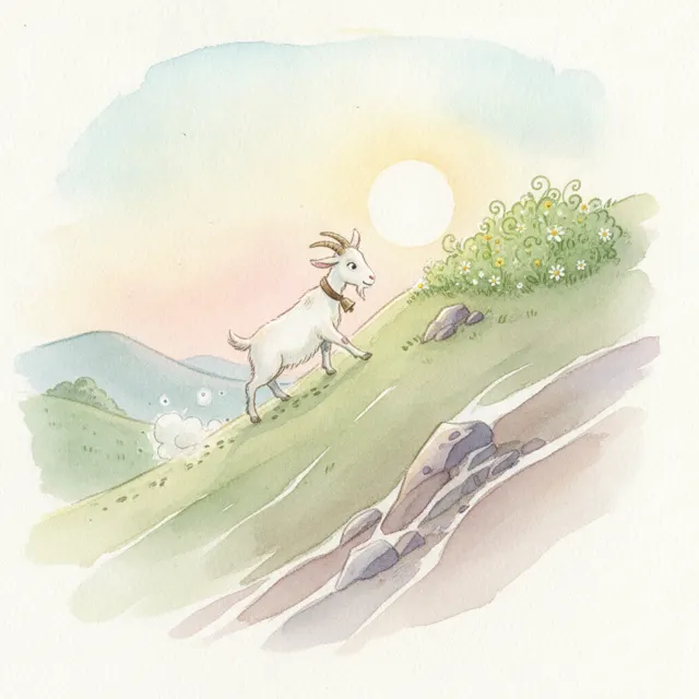 The Hill That Fought Back story for kids illustration