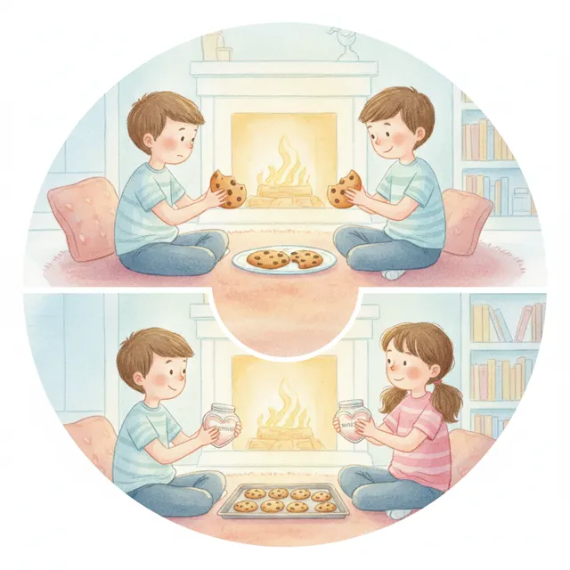 The Last Cookie story for kids illustration