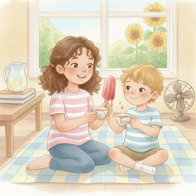The Last Popsicle story for kids illustration