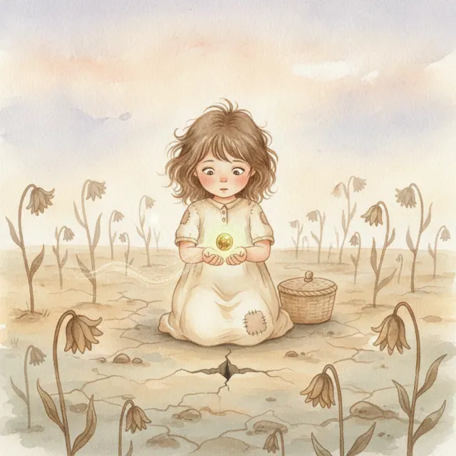 The Last Seed story for kids illustration