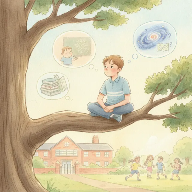 The Last Year of Being Young story for kids illustration