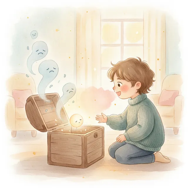 The Little Hope That Stayed story for kids illustration