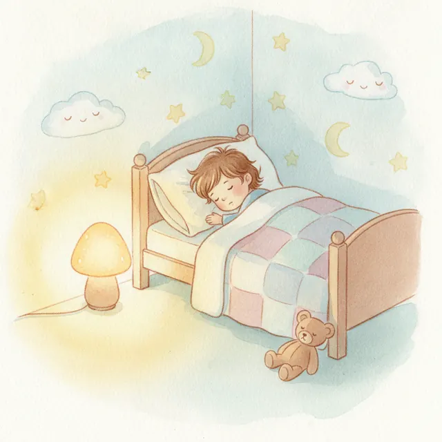 The Little Nightlight bedtime story for kids illustration