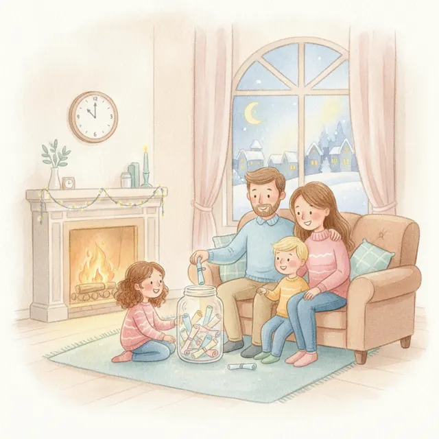 The Memory Jar story for kids illustration
