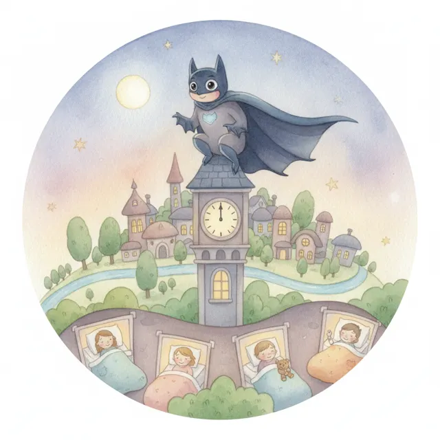 The Night Watch story for kids illustration