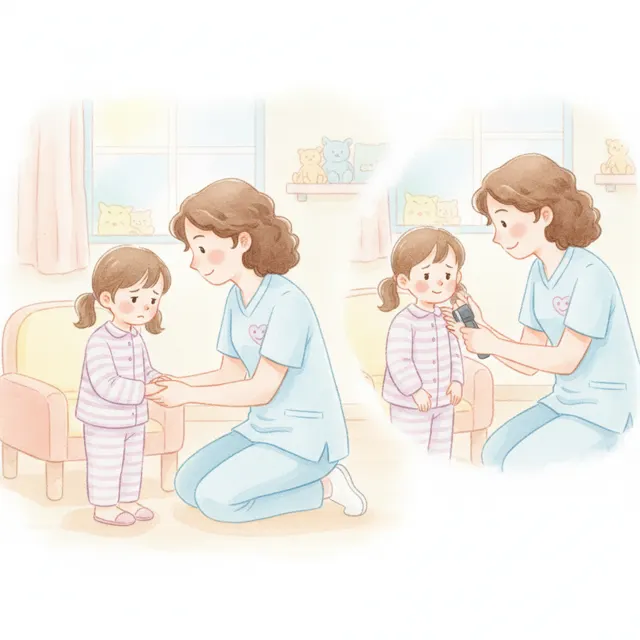 The Nurse Who Listened First story for kids illustration