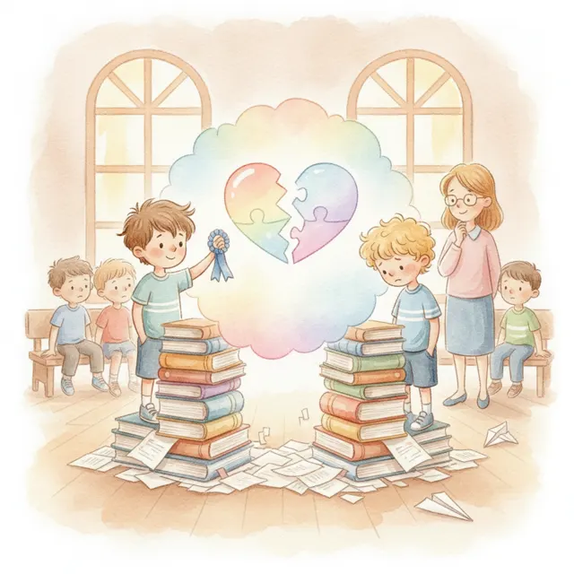 The Other Side of the Argument story for kids illustration