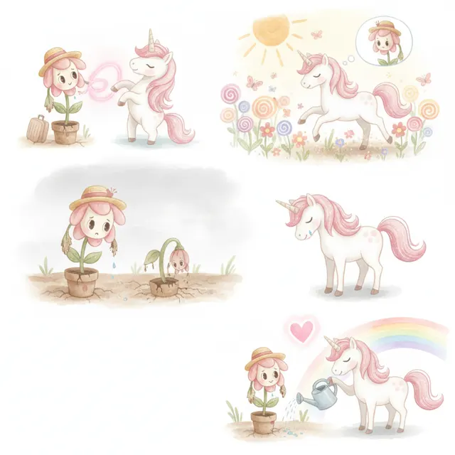The Pinky Promise story for kids illustration