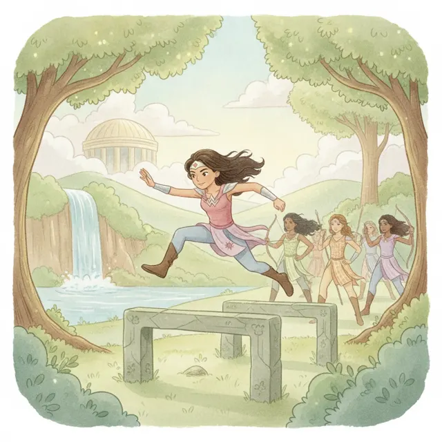 The Princess of Truth story for kids illustration
