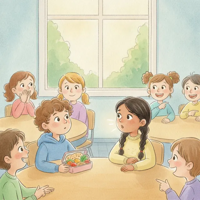 The Quiet Voice That Spoke Up story for kids illustration